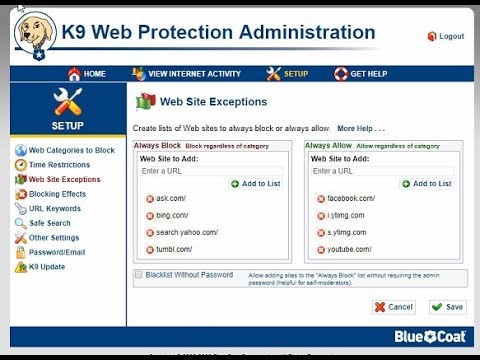 How to bypass k9 web protection